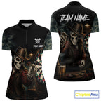 Funny Skeleton Smoke Darts Shirts Custom Darts Team Jersey, Personalized Darts Gift