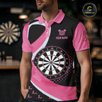 Personalized Breast Cancer Awareness Darts Shirts Custom Pink Ribbon Darts Team Jersey