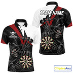 Personalized Grim Reaper Chain Darts Shirts Custom Skull Darts League Team Jersey