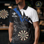 Personalized Grim Reaper Chain Darts Shirts Custom Skull Darts League Team Jersey