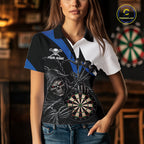 Personalized Grim Reaper Chain Darts Shirts Custom Skull Darts League Team Jersey