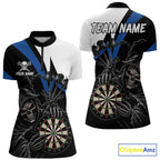 Personalized Grim Reaper Chain Darts Shirts Custom Skull Darts League Team Jersey