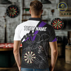 Personalized Grim Reaper Chain Darts Shirts Custom Skull Darts League Team Jersey