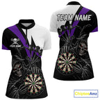 Personalized Grim Reaper Chain Darts Shirts Custom Skull Darts League Team Jersey