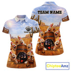 Funny Desert Bowling Pins Drunk Bowling Shirts Custom Drinking Bowling Team Jersey