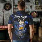 Black And Blue Personalized Dragon Beer Darts Shirts Custom Darts League Team Jersey