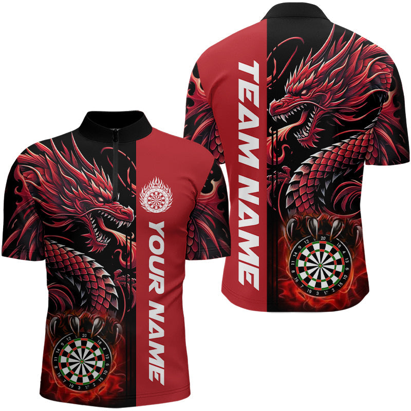Custom Dragon Dart Shirts, Personalized 3D Dart League Uniform Best Dart Jerseys