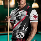 Personalized Billiard 8 Ball & 9 Ball Pool Shirts Custom Billiard Team Jerseys
