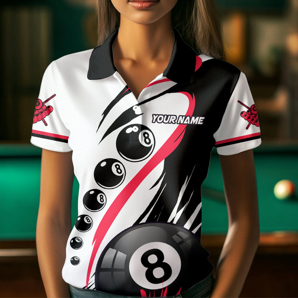 Personalized Billiard 8 Ball & 9 Ball Pool Shirts Custom Billiard Team Jerseys