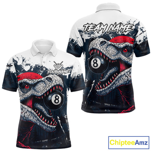 Personalized Sauropod 8 Ball Billiard Shirt Custom Billiard Team Shirts, Pool Jersey