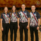 Funny Sad Pins Patriotic Bowling Jersey Custom Mexican - US Flag Bowling Team Shirts