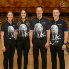 Custom Wolf Broken Glass Bowling Shirts, Wolf Bowling Team Shirt Bowler Uniform Outfits