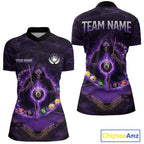 Grunge Grim Reaper Billiard Pool Billiard Shirts Custom Flame 8 Ball Pool Billiard Team Jerseys