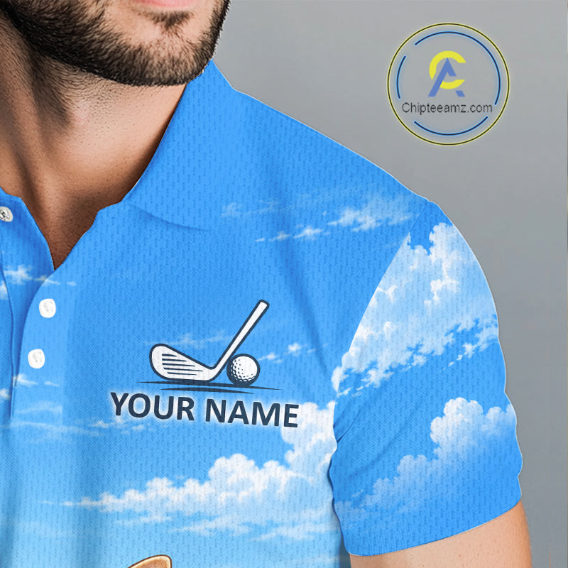 Chihuahua Golf Team Shirt Custom Funny Golf Polos Matching Couples Golf Shirts