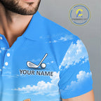 Chihuahua Golf Team Shirt Custom Funny Golf Polos Matching Couples Golf Shirts