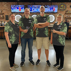 Green Grunge Camo Dart Shirt Custom Military Camo Dart Team Polo 1/4 Zip Jersey