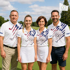 Texas Flag Golf Polo Shirt Personalized White Golf Clubs Attire, Team Golf Outfit