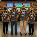 American Flag Eagle Darts Polo & 1/4-Zip Shirt Custom Patriotic Outfit Dart Team Jersey