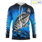 Custom Bass Fishing Tournament Shirt Bass Fishing Jersey Custom Name Fisherman Short & Long Sleeve Apparel