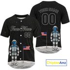 Custom Astronaut Baseball Shirt Astronaut Authentic Baseball Jersey