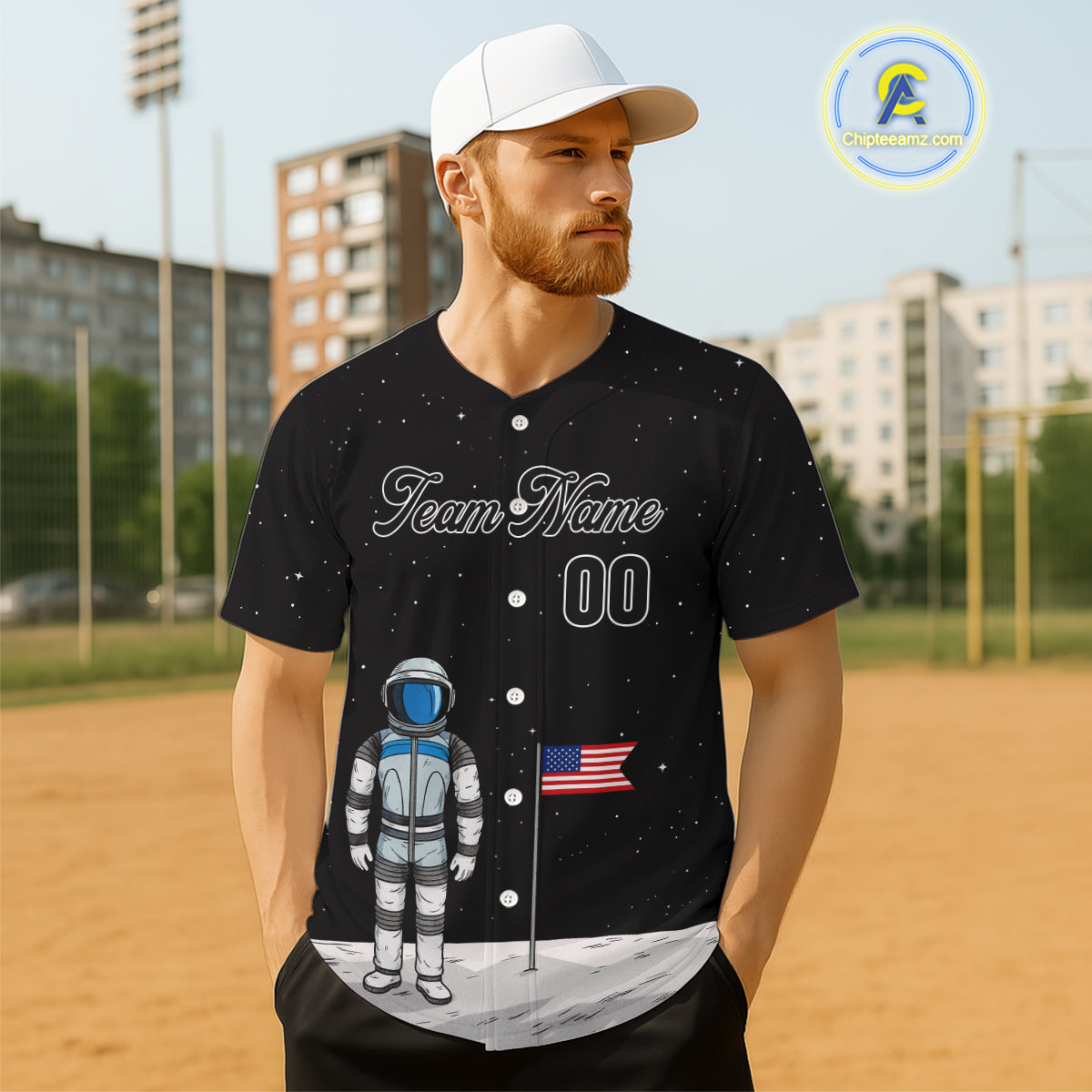 Custom Astronaut Baseball Shirt Astronaut Authentic Baseball Jersey