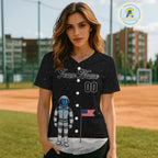 Custom Astronaut Baseball Shirt Astronaut Authentic Baseball Jersey