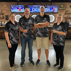 Personalized Panther Darts Polo 1/4-Zip Shirt Custom Name Black Claw Scratch Darts Team Jersey