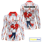 Custom Lobster Golf Polo Shirt Personalized Lobster Golfer Funny Golf Team Jersey