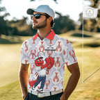 Custom Lobster Golf Polo Shirt Personalized Lobster Golfer Funny Golf Team Jersey