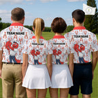 Custom Lobster Golf Polo Shirt Personalized Lobster Golfer Funny Golf Team Jersey
