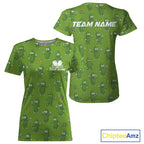 Custom Pickles Funny Pickleball T-Shirt Outfit Green Funny Pickleball Jersey