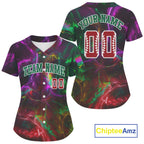 Custom Colorful 's Baseball Jersey Personalized Lightning Baseball Shirt For Fans