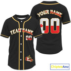 Custom Canada Flag Patriotic Baseball Jersey Baseball Patriotic Shirt