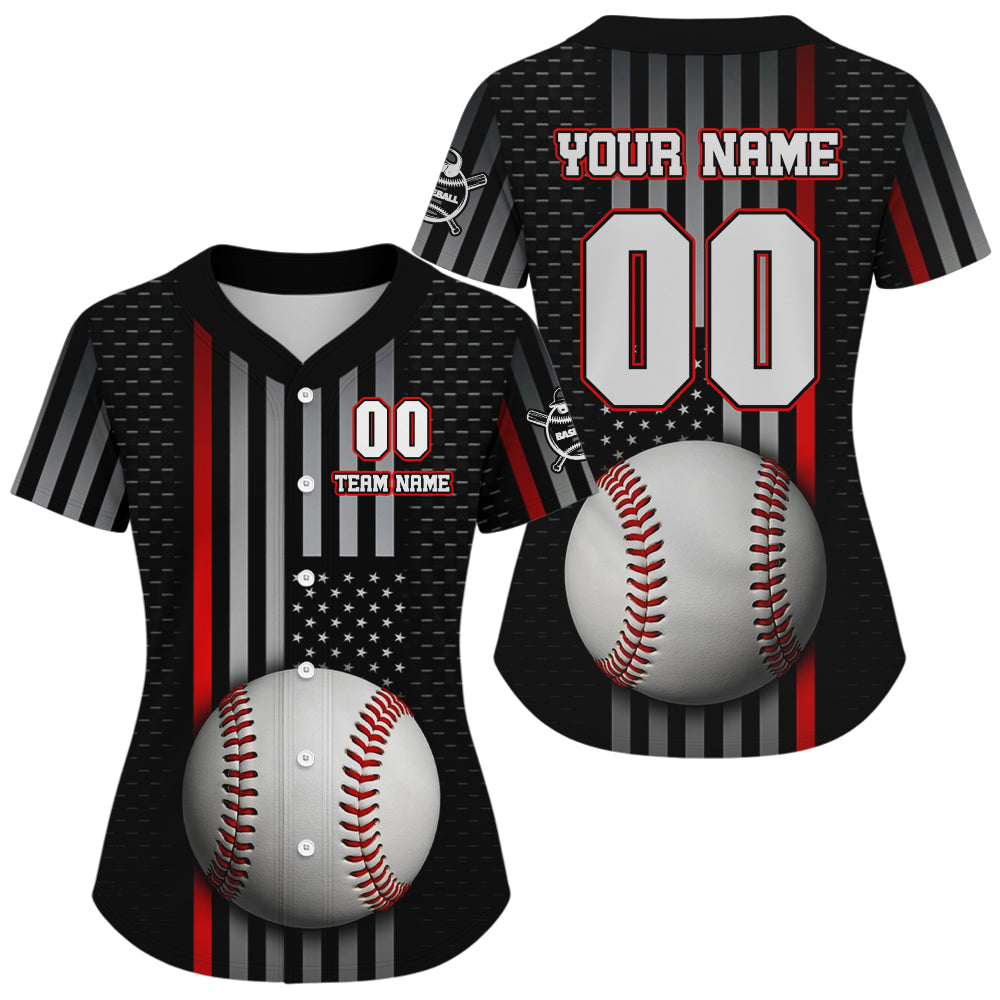 Custom 's Baseball Jersey Personalized Patriotic Baseball, Baseball Shirt For Newborn