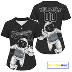 Custom Baseball Jersey Personalized Astronaut Authentic Baseball Jersey