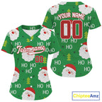 Custom Merry Christmas Baseball Jersey Baseball Jersey, Winter Xmas Gifts