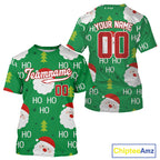 Custom Merry Christmas Baseball T-Shirt Baseball Jersey, Winter Xmas Gifts