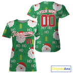 Custom Merry Christmas Baseball T-Shirt Baseball Jersey, Winter Xmas Gifts