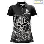 White Smokes Torn Dart Shirt Custom US Flag Skull Darts Team Outfits, Darts Gifts