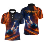 Custom Bowling Polo Shirts 3D Bowling Jersey Polo & Quarter-Zip Gift