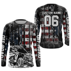 Custom US Flag UTV Motocross Jersey + UTV Jersey Off-Road