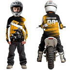 Custom Orange ATV Motocross Jersey for Adult Quad Dirt Bike Racing Shirt