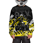 Custom Yellow ATV Motocross Jersey Upf30+ Quad Bike Shirt Extreme Racing Adult Off-Road Quad Shirt
