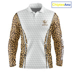 Camouflage Pattern Golf Ball Golf Polo Shirts Custom Golf Team Clothing Golf Gifts