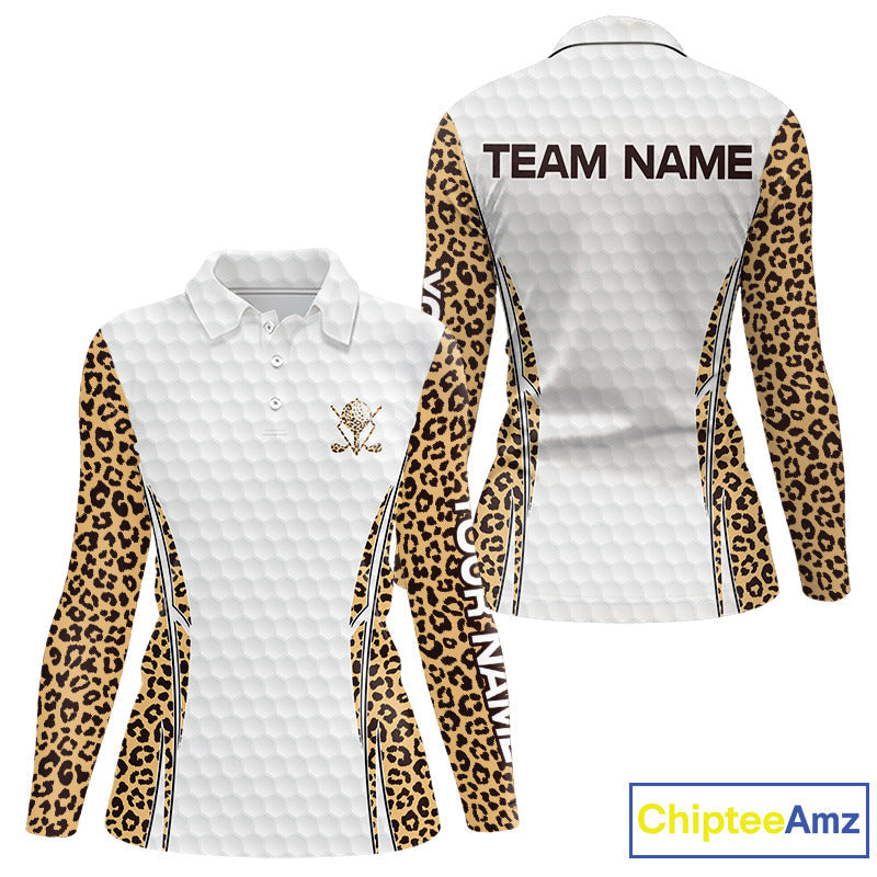Camouflage Pattern Golf Ball Golf Polo Shirts Custom Golf Team Clothing Golf Gifts