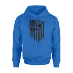 Duck Hunting American Flag Clothes, Shirt for Hunting - Standard Hoodie