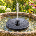 Solar Bird Bath Fountain Pump, 4 Spray Nozzles