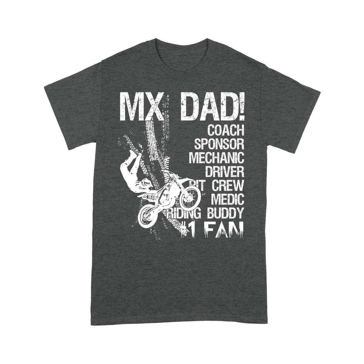 MX Dad T-shirt Biker Motocross Dad Racing Father's Day Gift for Dad Rider