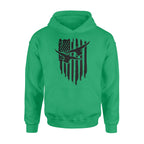 Duck Hunting American Flag Clothes, Shirt for Hunting - Standard Hoodie