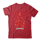 Cardinal Bird Christmas Tree Cardinal Graphic Tee — view 2